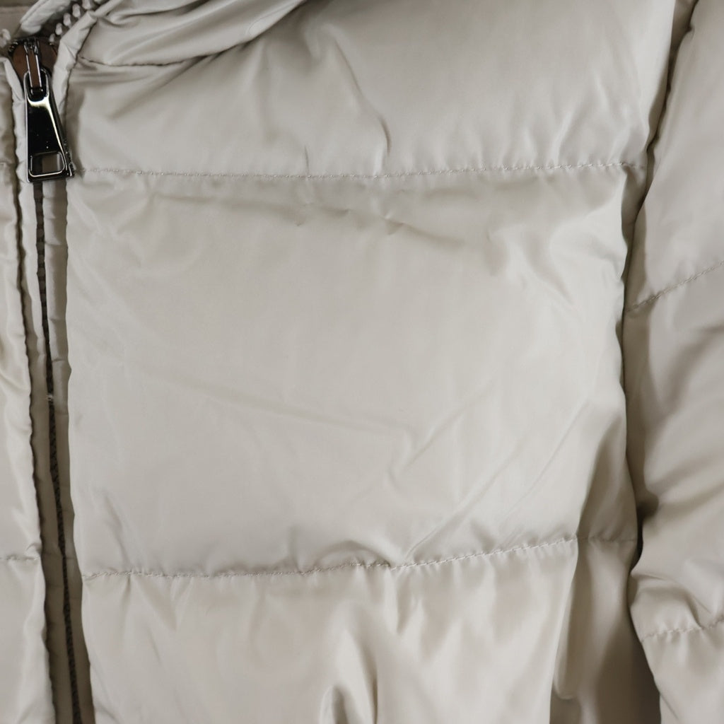 MONCLER(モンクレール) 25AW AVOCE アボーチェ ジップアップ ショートダウンジャケット ベージュ レディース K20931A00151