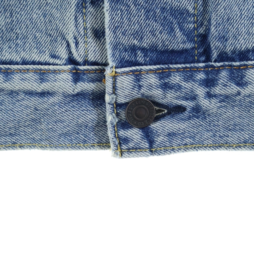 Levi's premium(リーバイスプレミアム) 再構築 パッチワーク デニムジャケット トラッカージャケット インディゴ 72334-0708