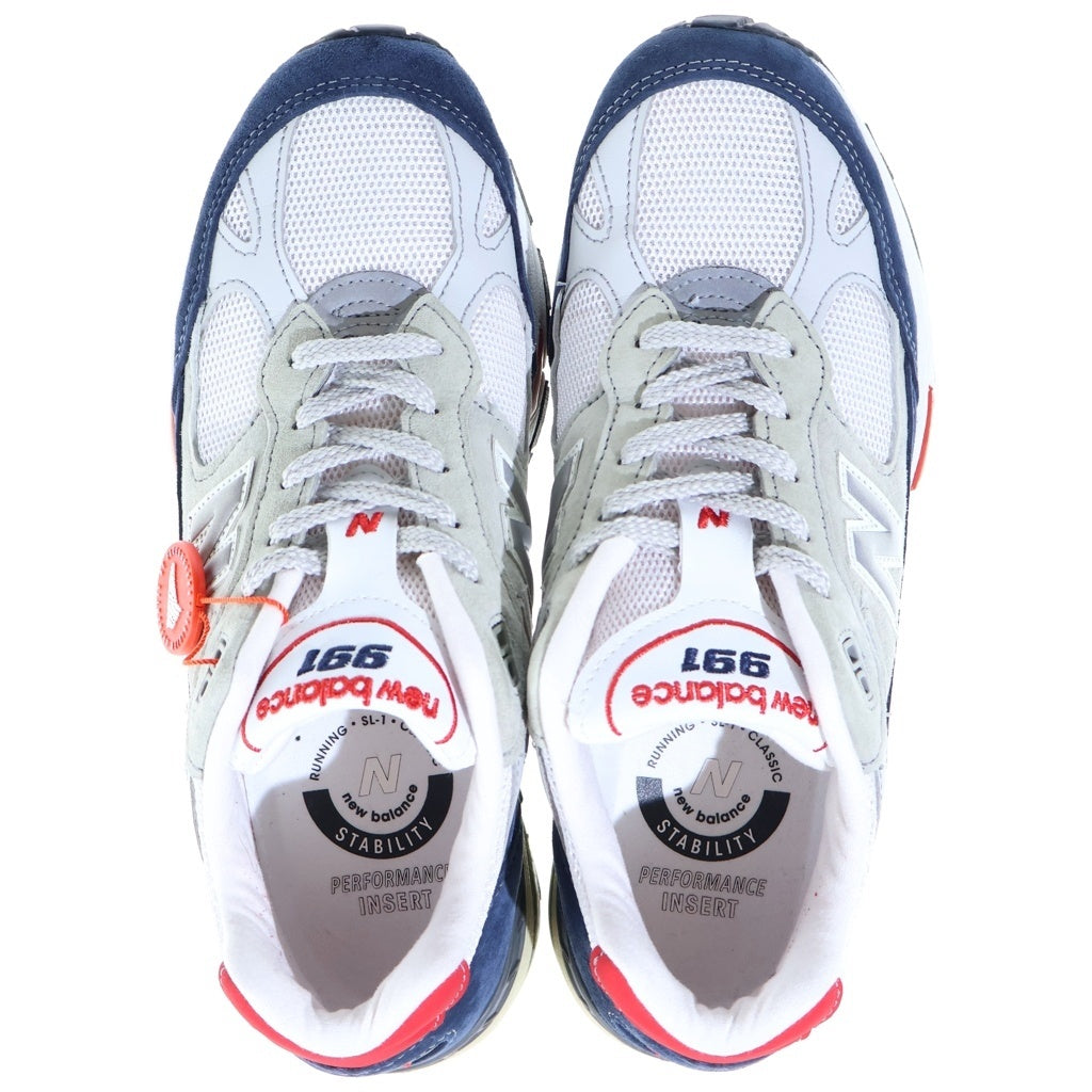 New Balance(ニューバランス) スエード ローカットスニーカー マルチ US7/25cm M991GWR