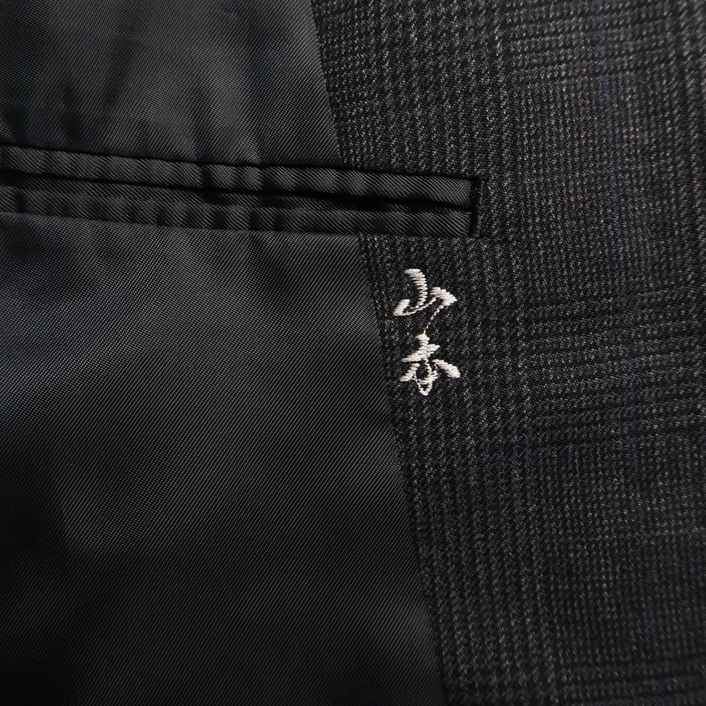 BROOKS BROTHERS(ブルックス ブラザーズ) 80s グレンチェック柄 シングル テーラードジャケット スラックス セットアップ スーツ グレー