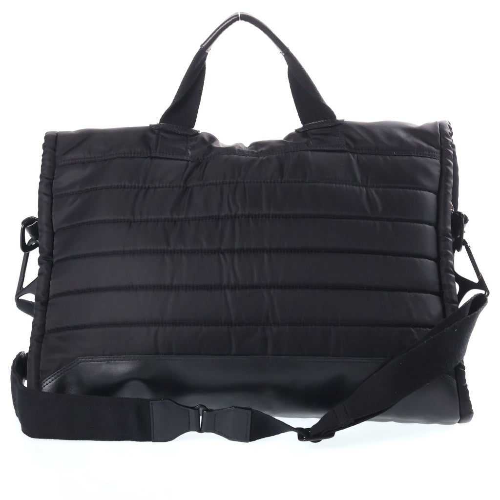 Y-3(ワイスリー) ロゴプレート ナイロンショルダーバッグ ブラック A43008