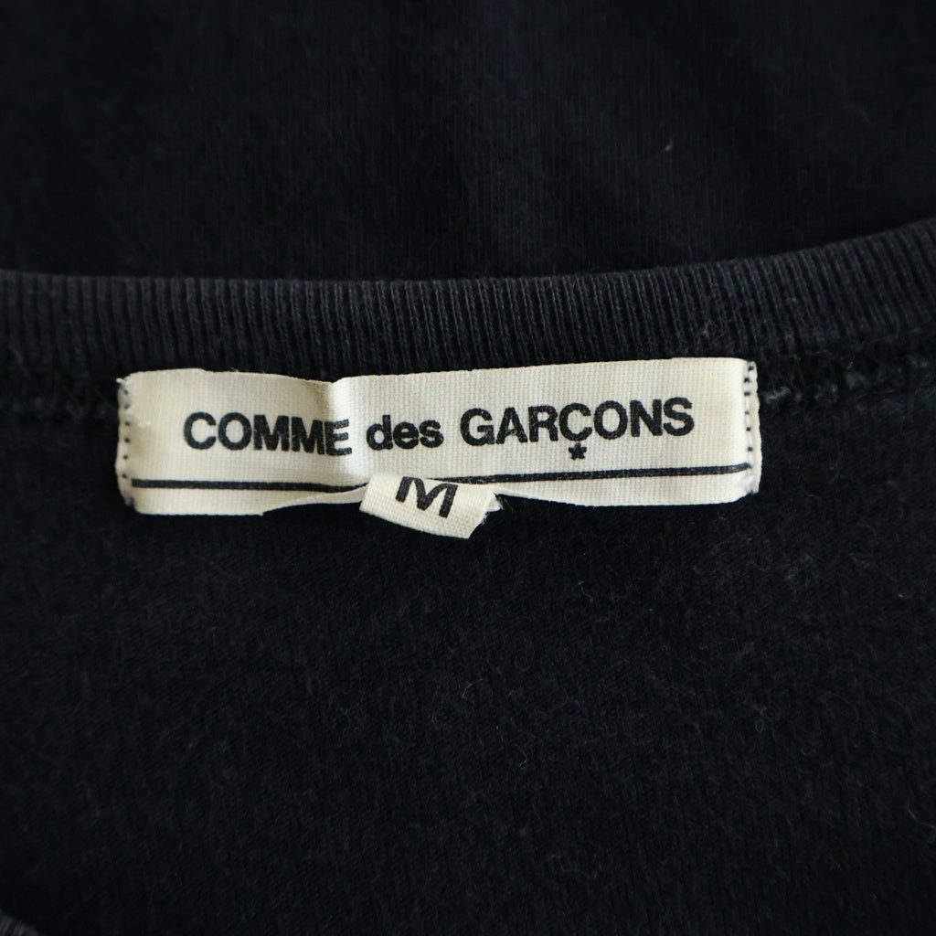 CHROME HEARTS(クロムハーツ) ×COMME des GARCONS Logo print short-sleeve T-shirt ×コムデギャルソン ロゴプリント半袖Tシャツ ブラック OT-T023