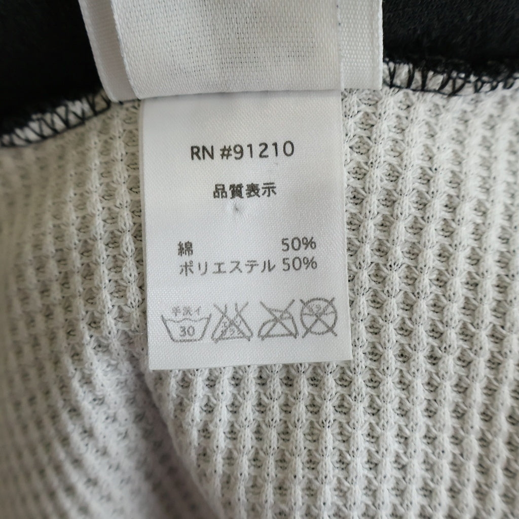 NO BRAND(ノーブランド) CAMBER キャンバー USA製 裏地サーマル ジップアップフーディー パーカー ブラック