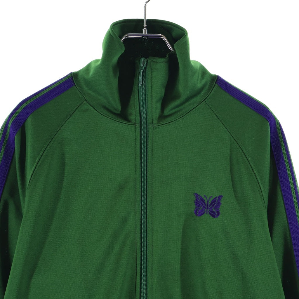 Needles(ニードルス) 23AW Track Jacket Poly Smooth トラック ジャケット グリーン NS244