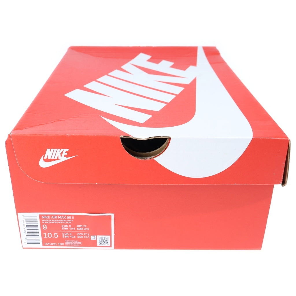 NIKE(ナイキ) Air Max 96 Smoke Grey ナイキ エアマックス96 2 スモークグレー ローカットスニーカー ホワイト/ネイビー US9/27.0cm CZ1921-100