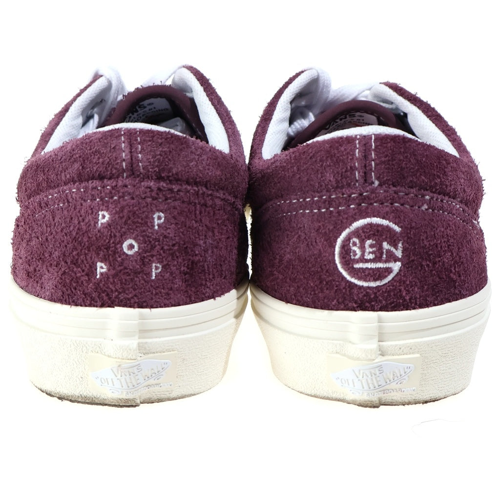 VANS(ヴァンズ) ×POP TRADING COMPANY×BEN-G SKATE ERAスケート エラ ローカットスニーカー ボルドー US9/27cm VN000ECRBRG1