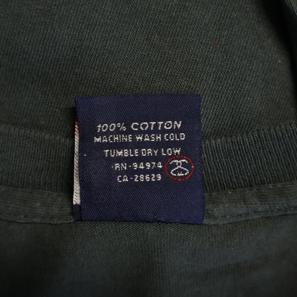 STUSSY(ステューシー) 90S OLD 紺タグ USA製 セックスピストルズ STUSSY IN THE UK TOUR ロゴ プリント 半袖 Tシャツ カットソー ブラック
