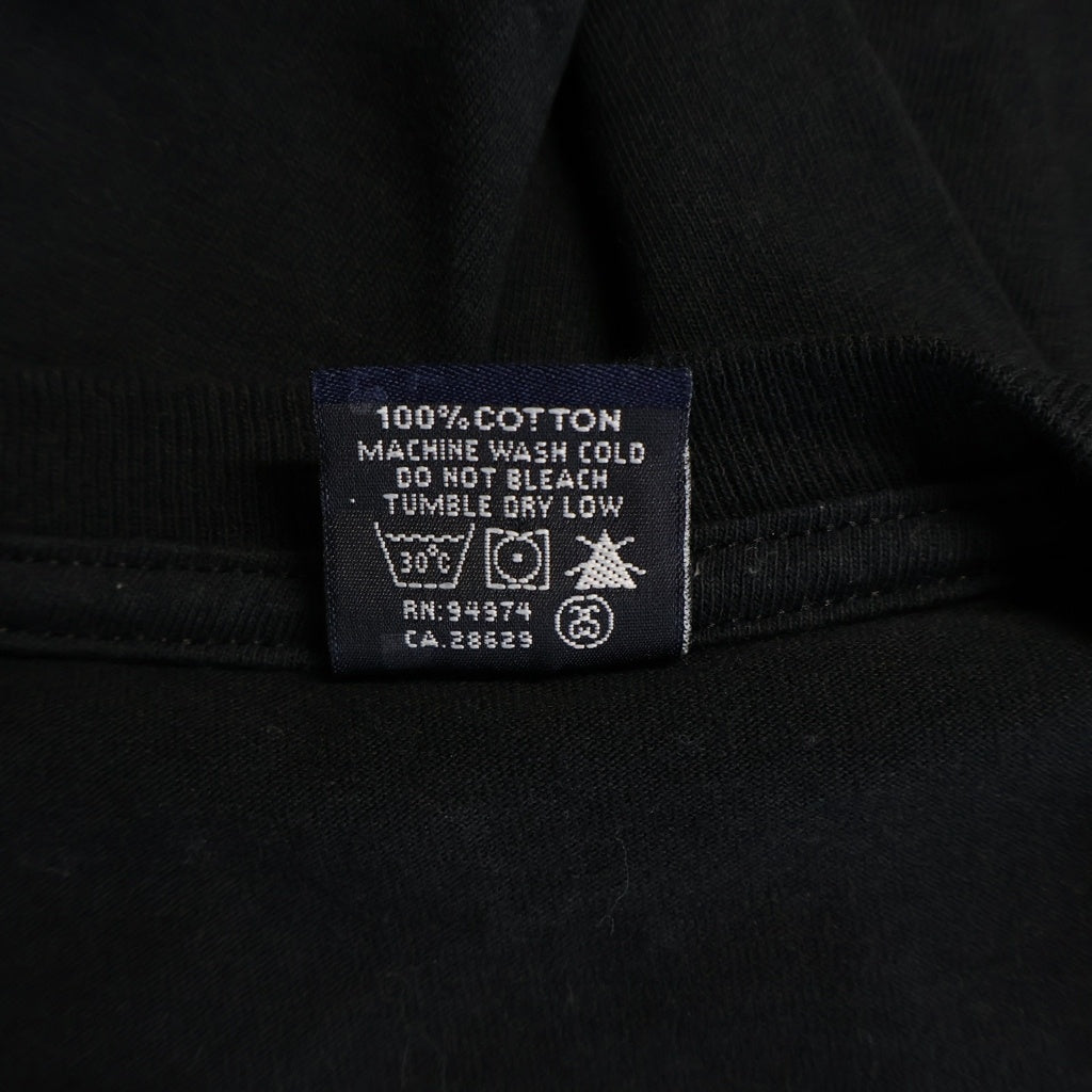 STUSSY(ステューシー) 00S OLD スカル ロゴ プリント 半袖 Tシャツ カットソー ブラック