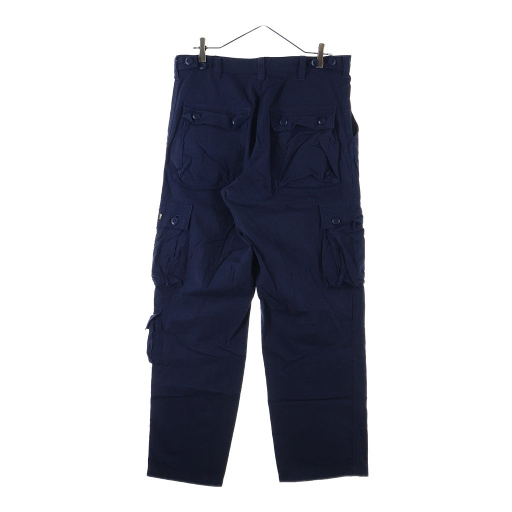 A BATHING APE(アベイシングエイプ) 90S 初期 ロゴ パッチ ミリタリー カーゴ パンツ ネイビー