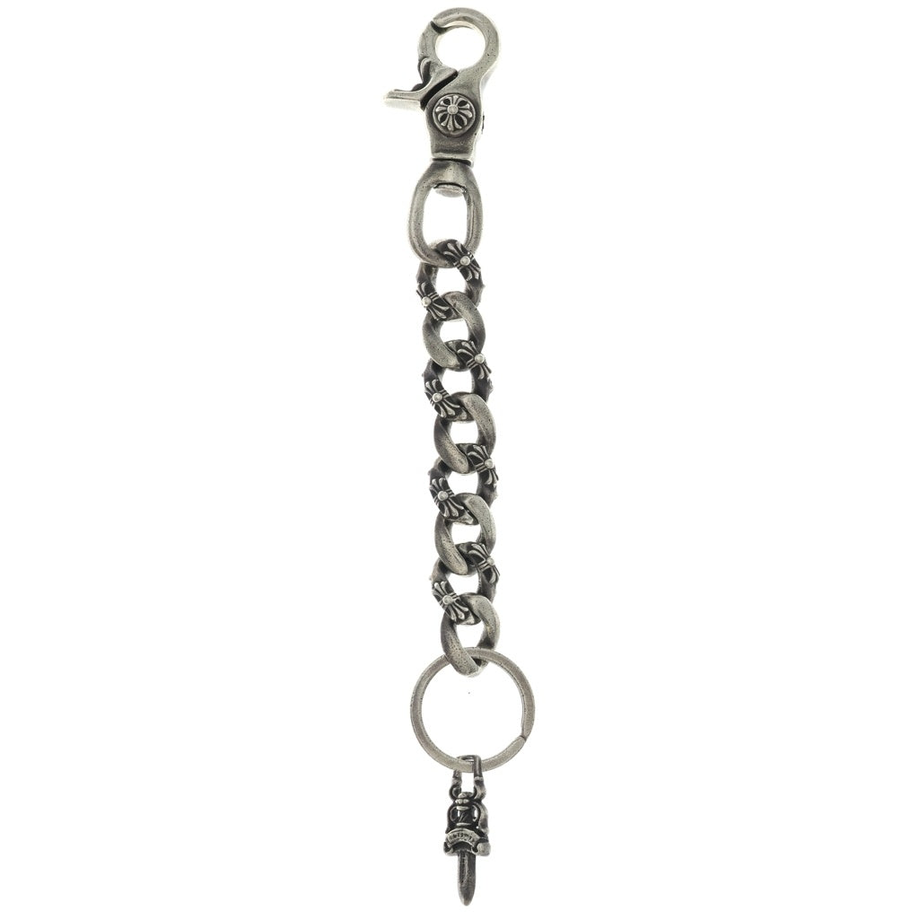 CHROME HEARTS(クロムハーツ) CLP CHN FANCY-S/ショート ファンシーリンク キーチェーン シルバー BCA071