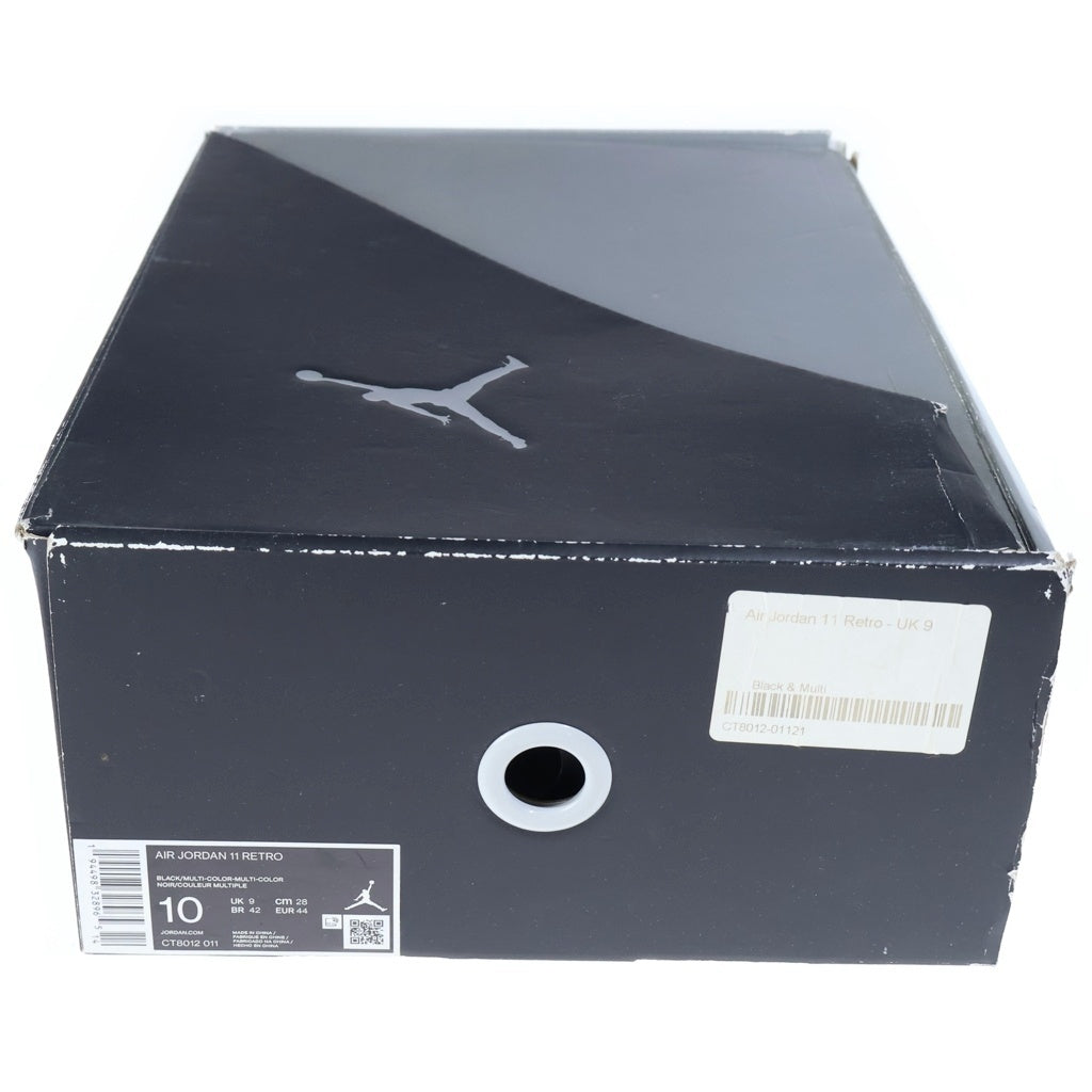 NIKE(ナイキ) AIR JORDAN11 RETRO JUBILEE エアジョーダン レトロ ジュビリー ハイカットスニーカー ブラック US10/28cm CT8012‐011