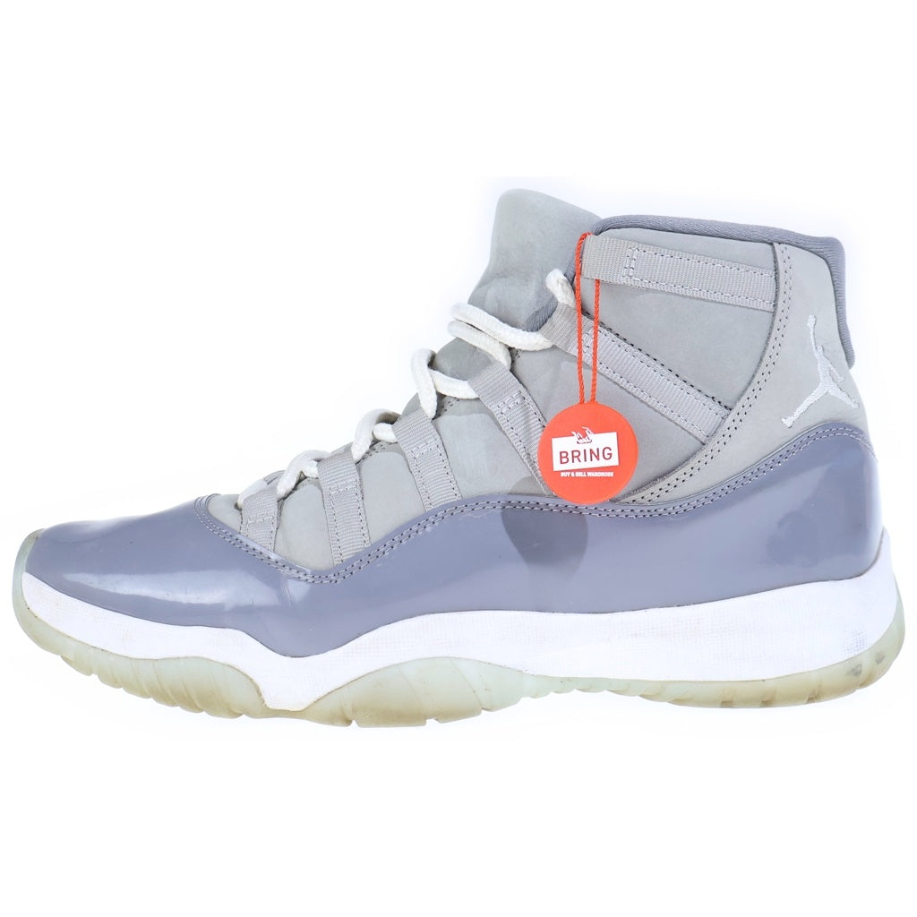 NIKE(ナイキ) AIR JORDAN 11 HIGH COOL GRAY エアジョーダン11 クールグレー エナメルハイカットスニーカー グレー US10/28cm CT8012-005