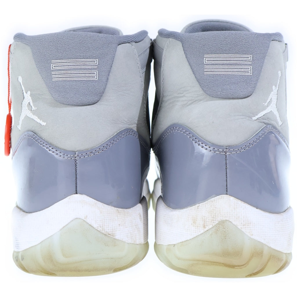 NIKE(ナイキ) AIR JORDAN 11 HIGH COOL GRAY エアジョーダン11 クールグレー エナメルハイカットスニーカー グレー US10/28cm CT8012-005