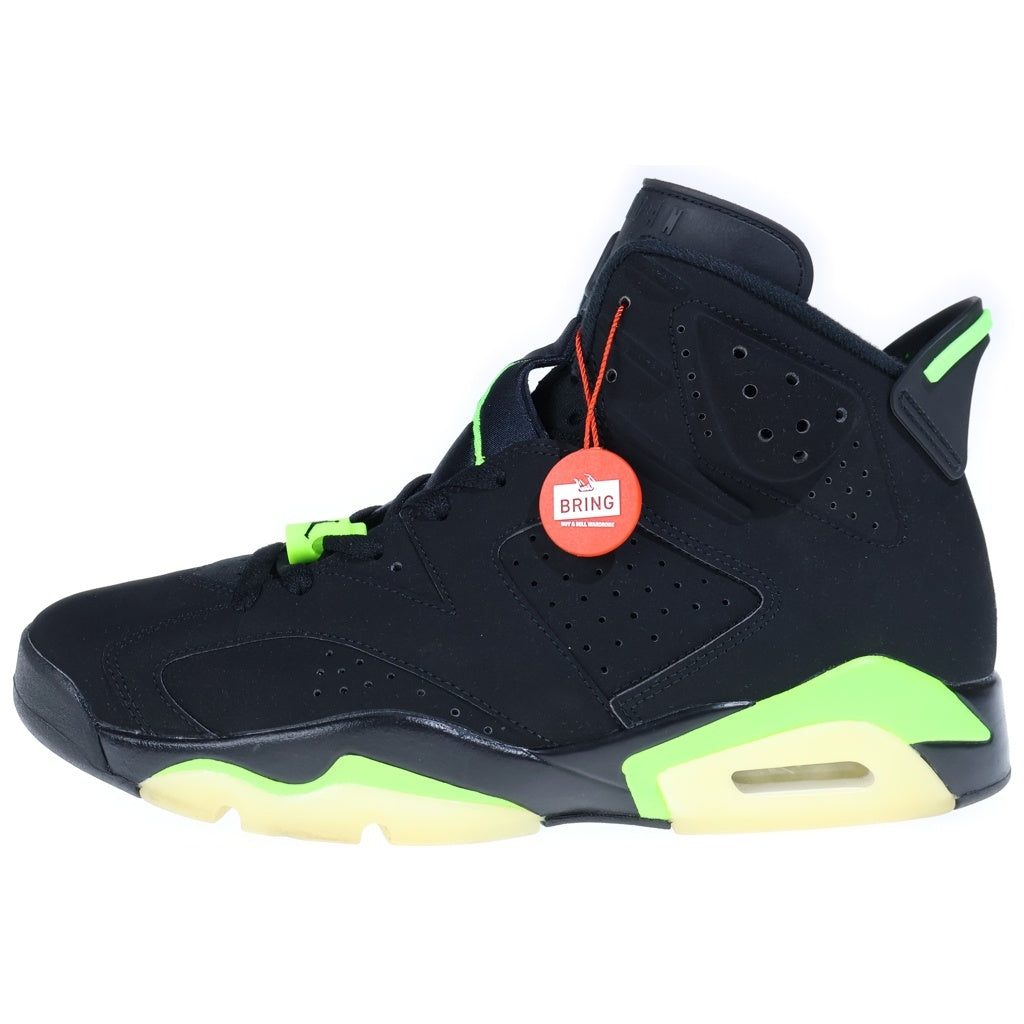 NIKE(ナイキ) AIR JORDAN6 RETRO エアジョーダン6 レトロ ハイカット スニーカー エレクトリック グリーン/ブラック US10/28cm CT8529-003