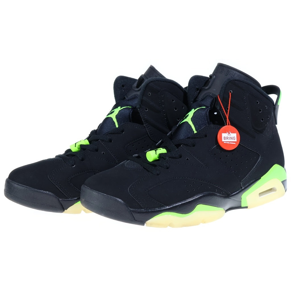 NIKE(ナイキ) AIR JORDAN6 RETRO エアジョーダン6 レトロ ハイカット スニーカー エレクトリック グリーン/ブラック US10/28cm CT8529-003
