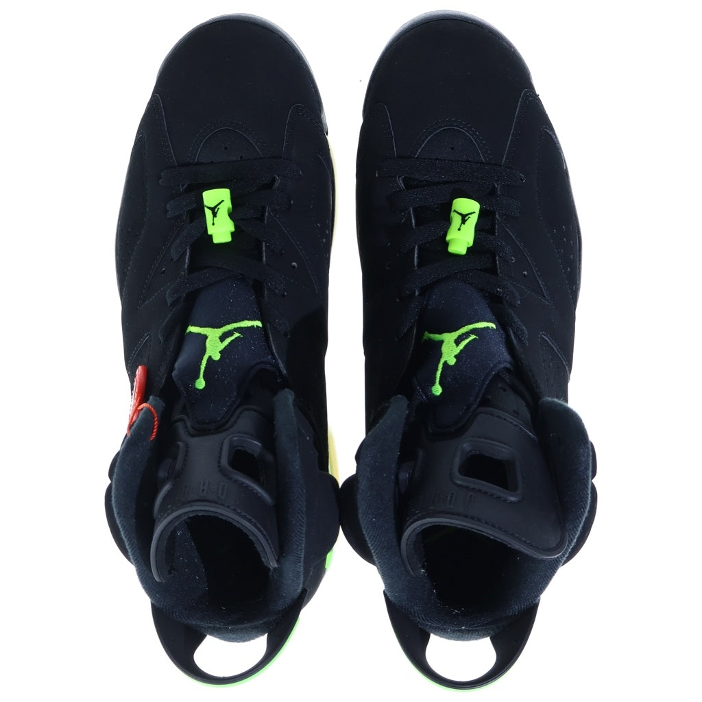 NIKE(ナイキ) AIR JORDAN6 RETRO エアジョーダン6 レトロ ハイカット スニーカー エレクトリック グリーン/ブラック US10/28cm CT8529-003