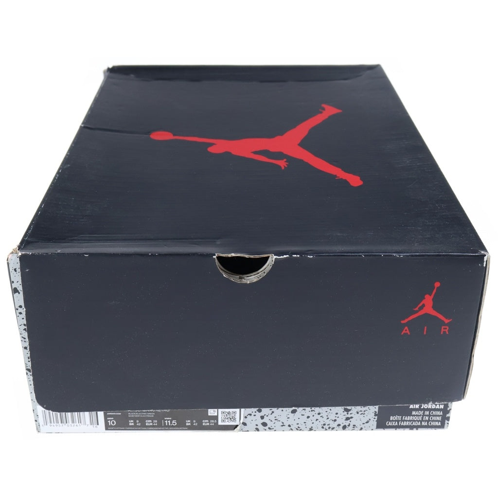 NIKE(ナイキ) AIR JORDAN6 RETRO エアジョーダン6 レトロ ハイカット スニーカー エレクトリック グリーン/ブラック US10/28cm CT8529-003