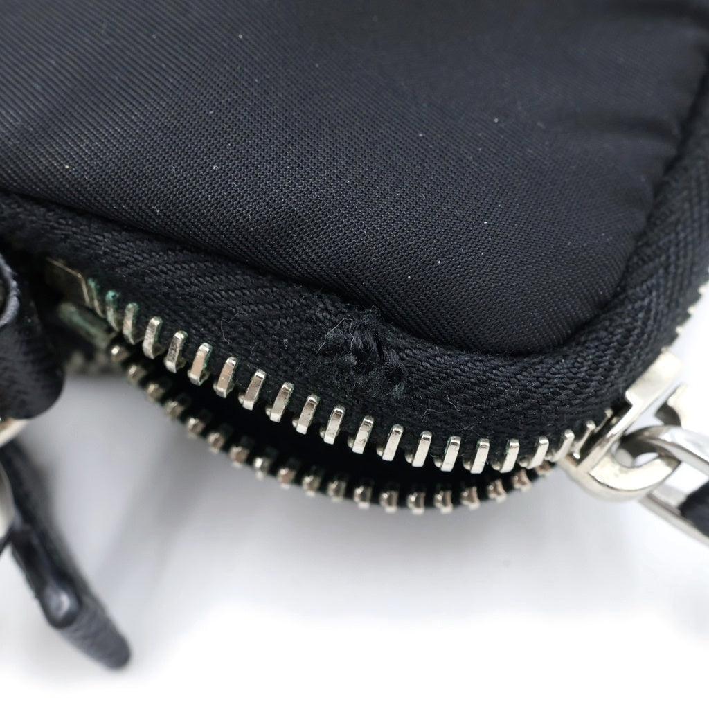 PRADA(プラダ) Re-Nylon ショルダーポーチ スマートフォンケース ブラック 2ZT024 レディース