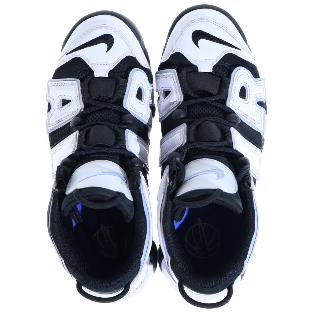 NIKE(ナイキ) Air More Uptempo Cobalt Bliss ナイキ エアモアアップテンポ コバルトブリス ミッドカット スニーカー ブラック/ホワイト US9.5/27.5cm DV0819-001