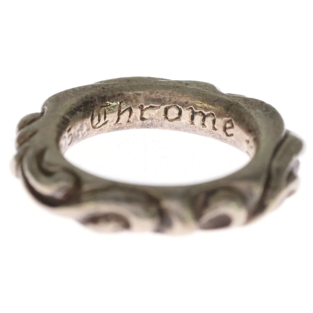 CHROME HEARTS(クロムハーツ) SCRL BAND スクロールバンド リング シルバー BCA351
