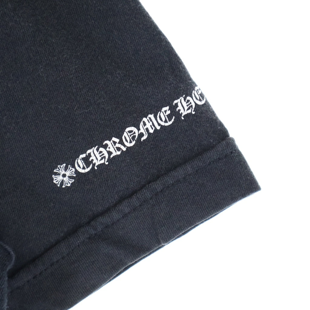 CHROME HEARTS(クロムハーツ) CH CROSS S/S CHクロス バックスクロールラベル 半袖Tシャツ カットソー ブラック