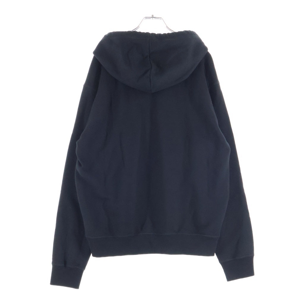 DSQUARED2(ディースクエアード) Logo Hoodie フロントロゴプリント プルオーバーパーカー ブラック S79GU0112