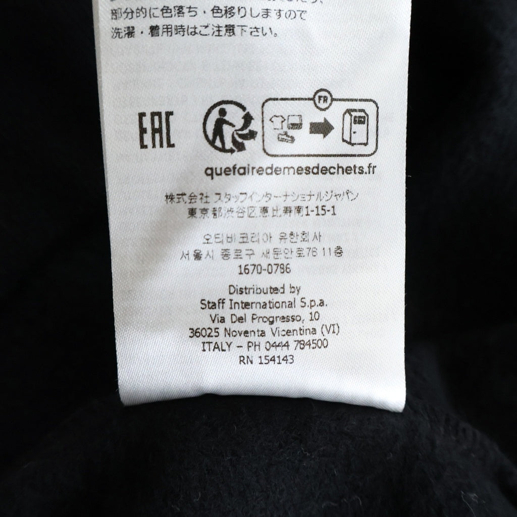 DSQUARED2(ディースクエアード) Logo Hoodie フロントロゴプリント プルオーバーパーカー ブラック S79GU0112