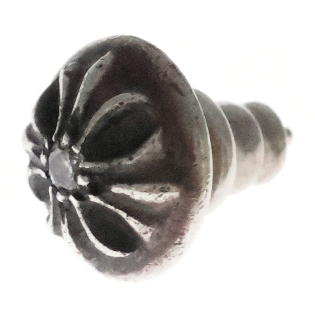 CHROME HEARTS(クロムハーツ) STUD CRSBLL DIA クロスボールスタッド 1ダイヤ シルバーピアス