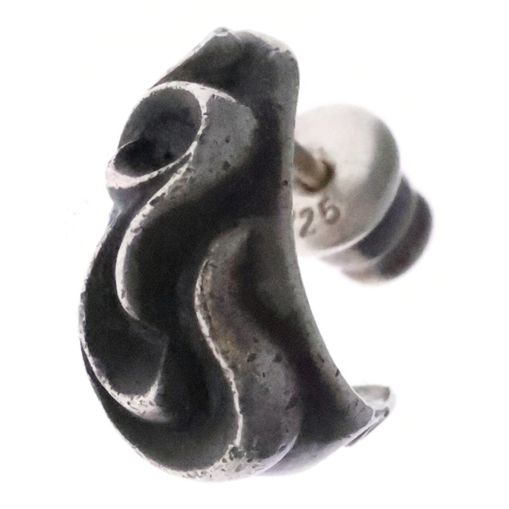 CHROME HEARTS(クロムハーツ) CARVED TEARDROP カーブドティアドロップ ピアス シルバー BCA091