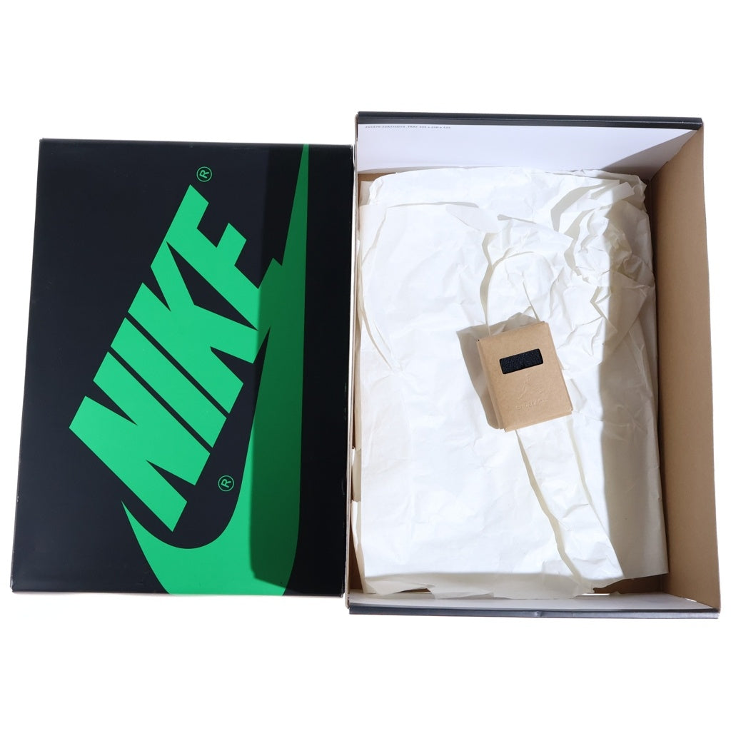 NIKE(ナイキ) AIR JORDAN 1 HI Black and Lucky Green DZ5485-031 エアジョーダン1 ラッキーグリーン ハイカットスニーカー US11/29cm