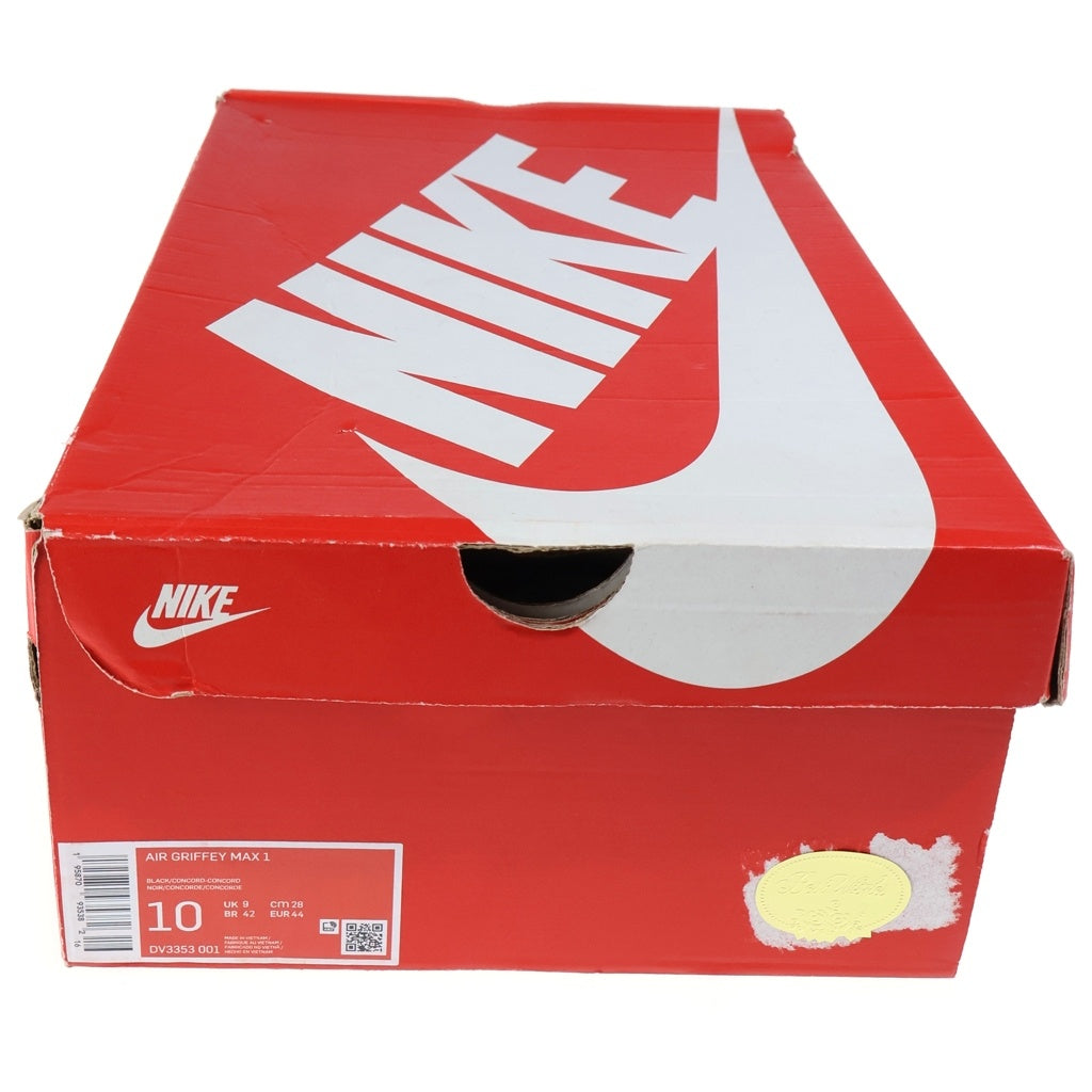 NIKE(ナイキ) AIR GRIFFEY MAX 1 エアグリフィーマックス1 ロサンゼルス スニーカー ハイカットスニーカー ブラック US10/28cm DV3353-001