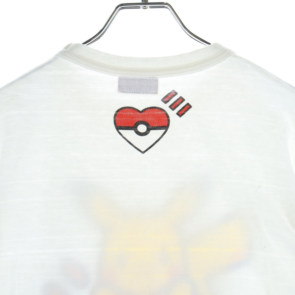 HUMAN MADE(ヒューマンメイド) 25AW ×POKEMON MADE GRAPHIC T-SHIRT 渋谷パルコ限定 ポケモン グラフィックプリント クルーネック半袖Tシャツ カットソー ホワイト