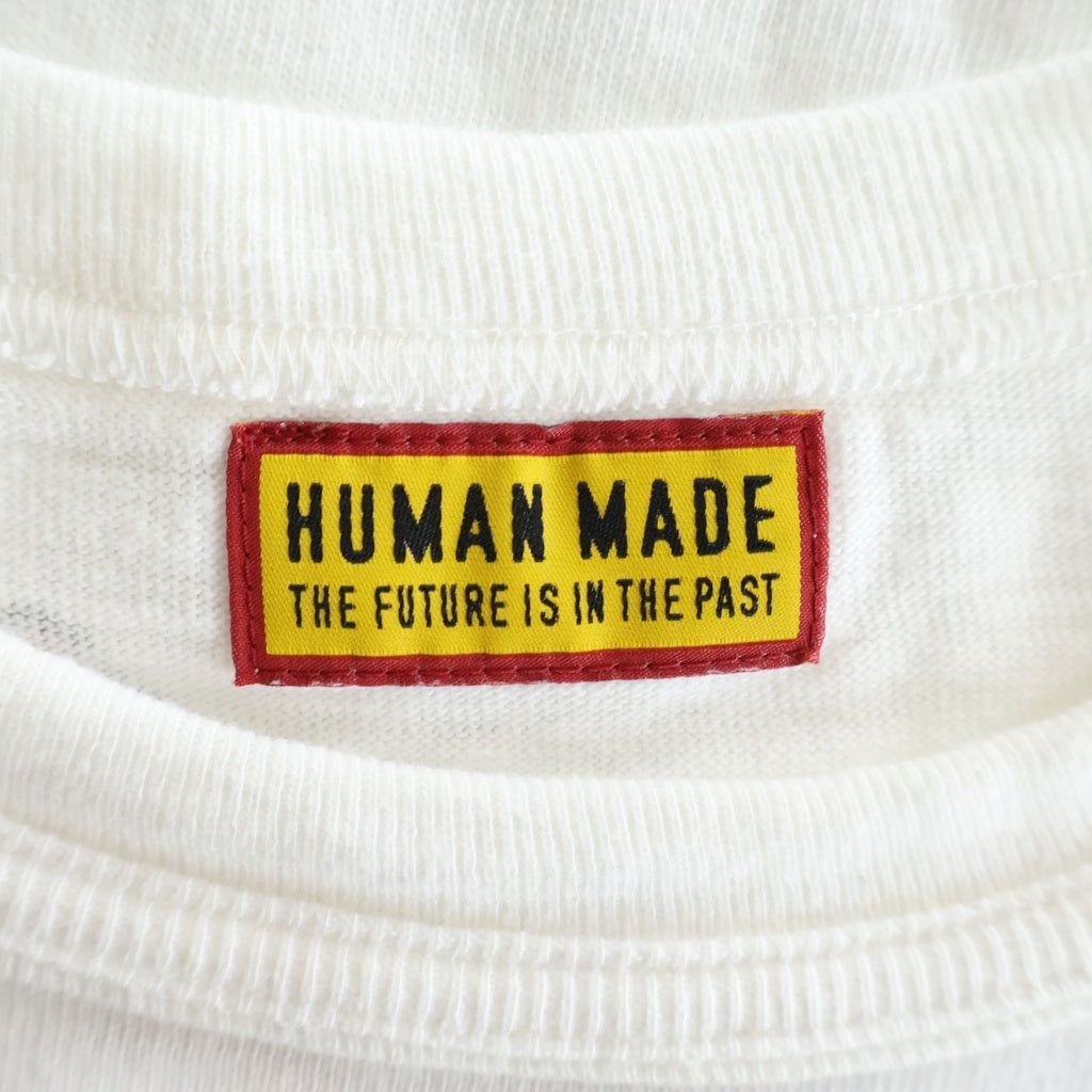 HUMAN MADE(ヒューマンメイド) 25AW ×POKEMON MADE GRAPHIC T-SHIRT 渋谷パルコ限定 ポケモン グラフィックプリント クルーネック半袖Tシャツ カットソー ホワイト