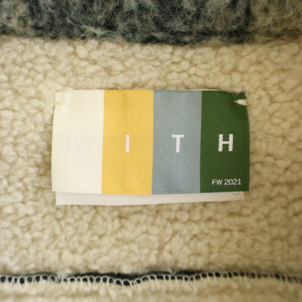 KITH(キス) 21AW Sheridan Shirt Jacket シェリダン シャツ ジャケット グリーン KHM010051