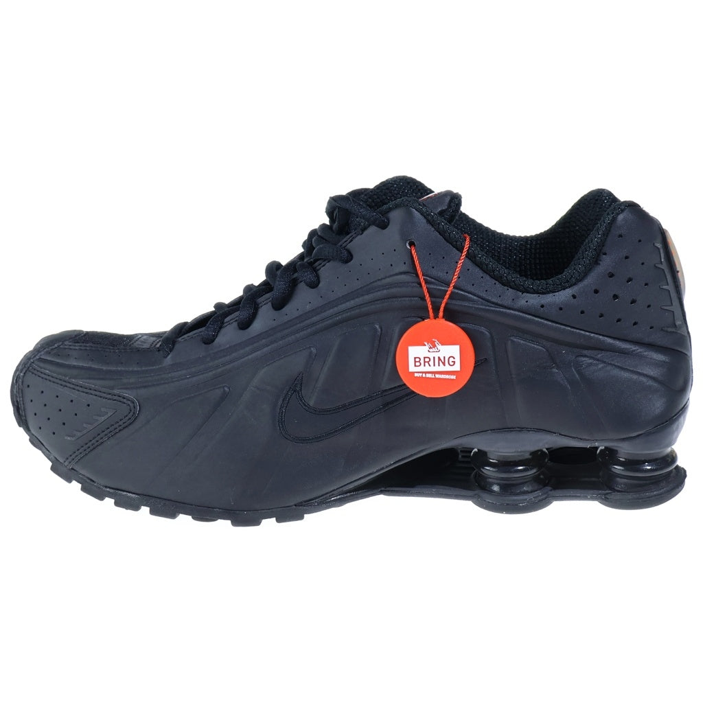 NIKE(ナイキ) SHOX R4 BLACK ORANGE ウィメンズ ショックス ローカットスニーカー ブラック US11/28cm AR3565-004
