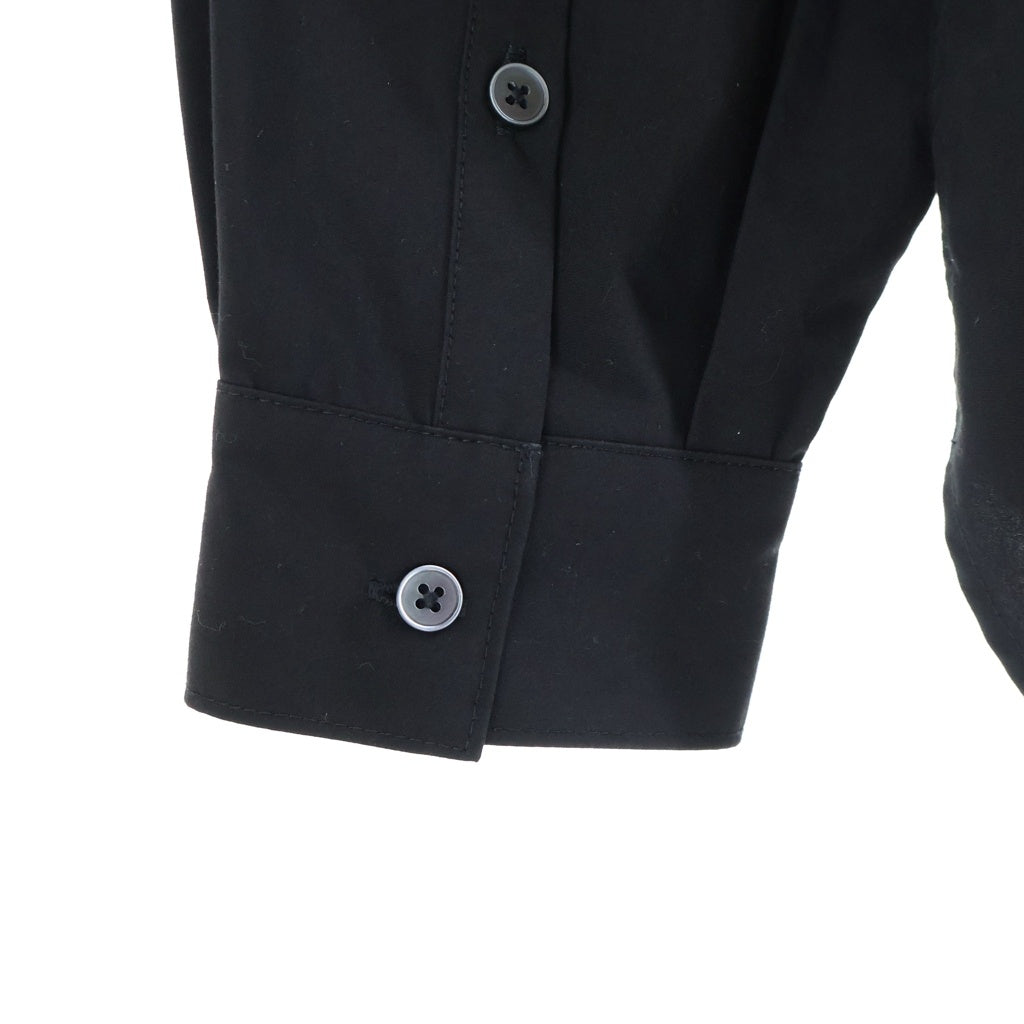 FreshService(フレッシュサービス) SERVICE WORK BAND COLLAR SHIRT バンドカラー 長袖 シャツ ブラック FDS252-50114