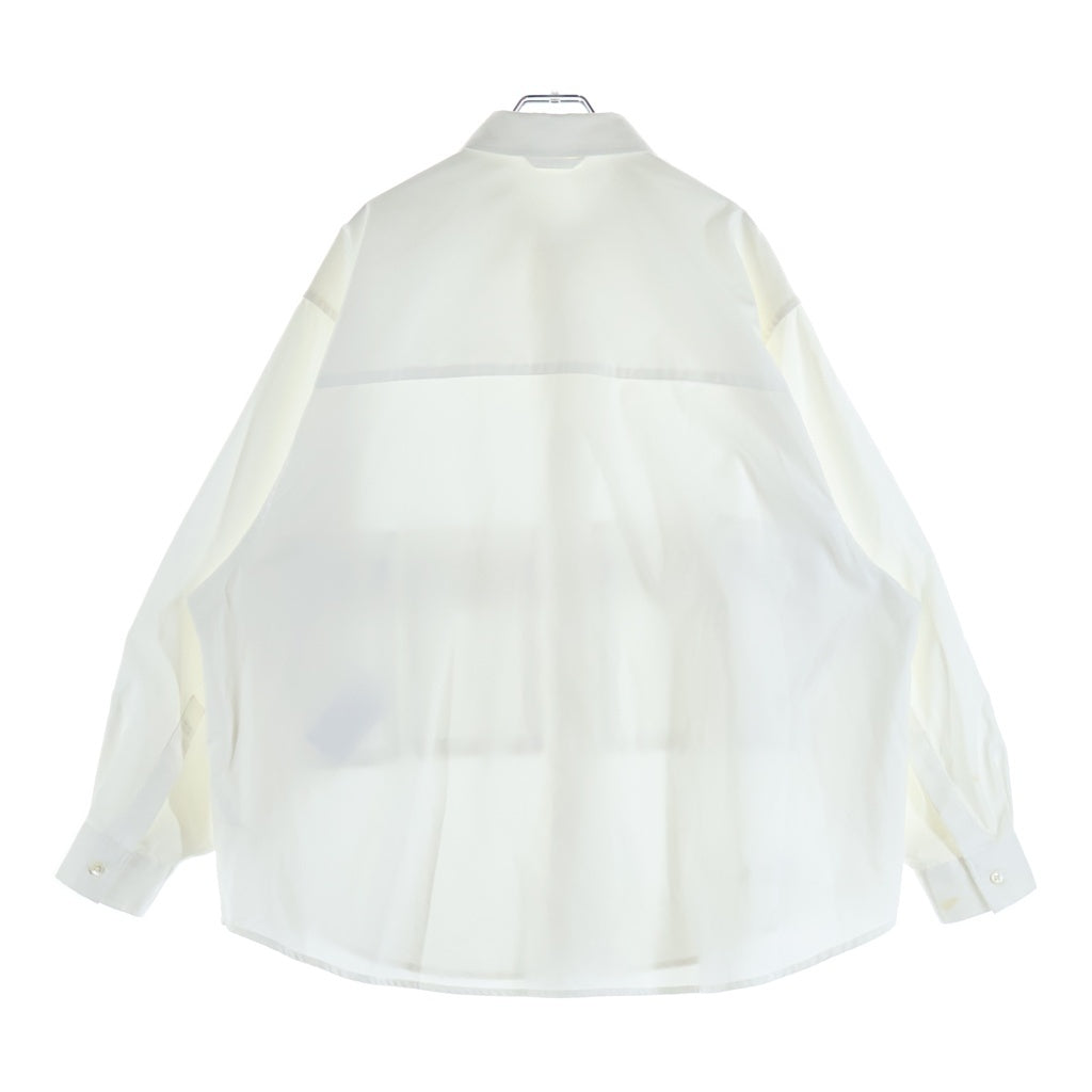 FreshService(フレッシュサービス) DRY OXFORD FLAP POCKET L/S SHIRT ドライ オックスフォード シャツ ホワイト FSC244-50001B