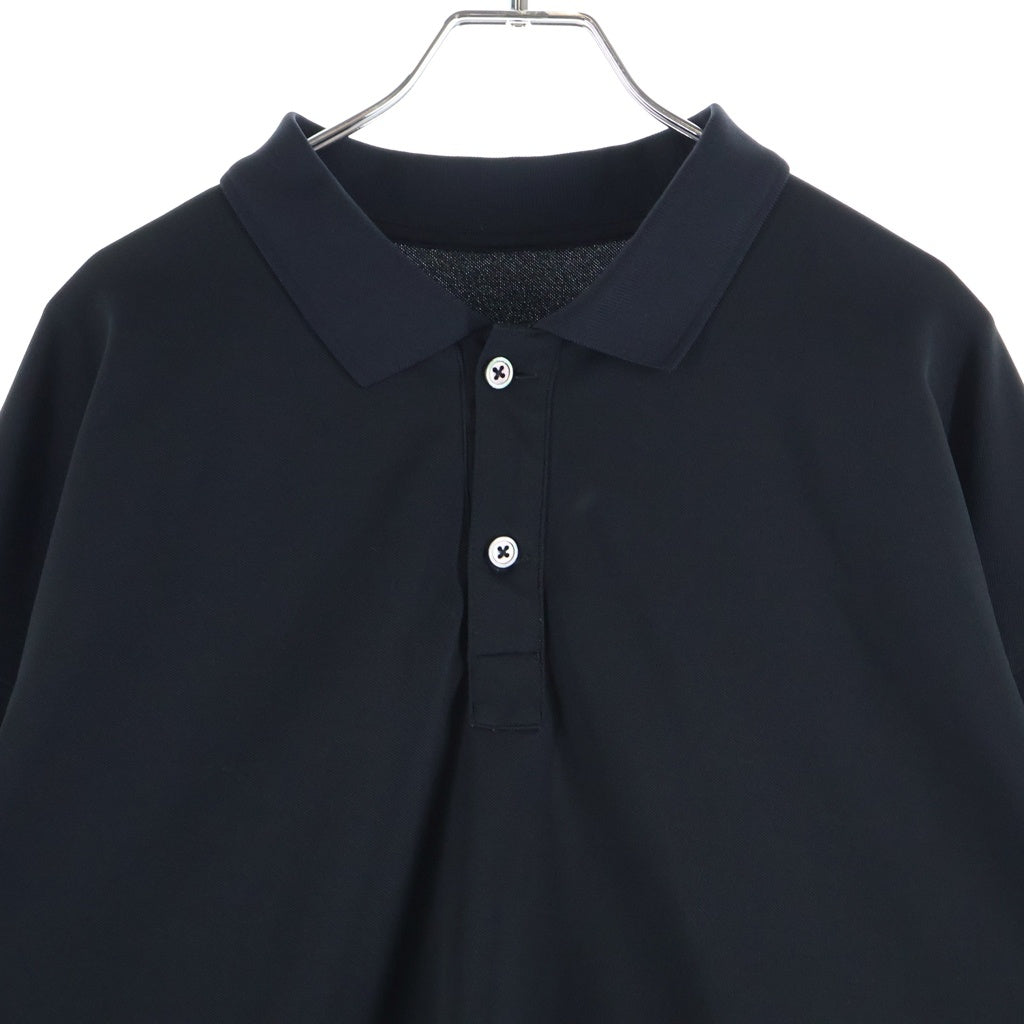 FreshService(フレッシュサービス) DRY PIQUE JERSEY L/S POLO 鹿の子 ロングスリーブ 長袖 ポロシャツ ブラック FSC251-70231