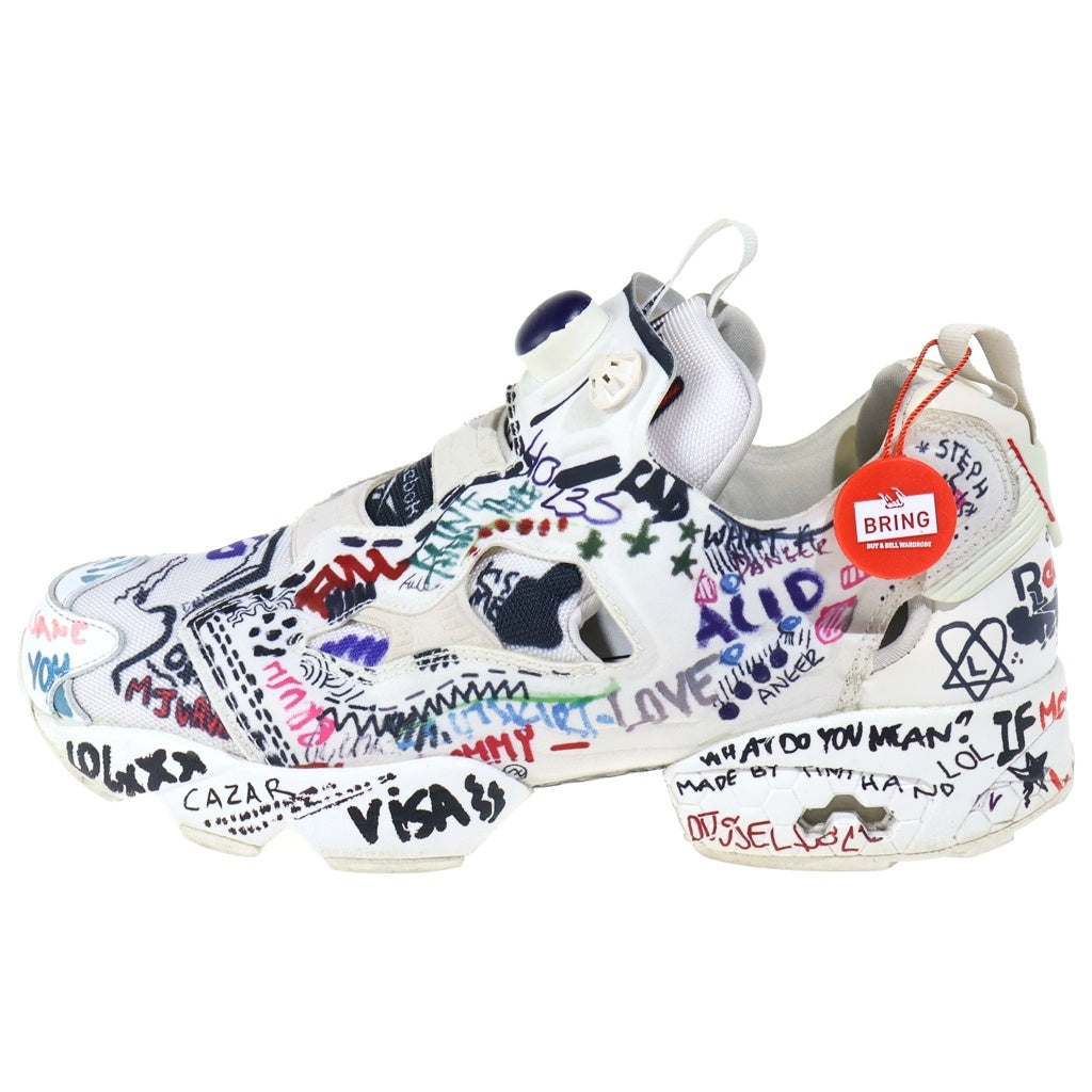 Reebok(リーボック) × VETEMENTS INSTAPUMP FURY DOODLE ローカットスニーカー マルチ US9/27cm