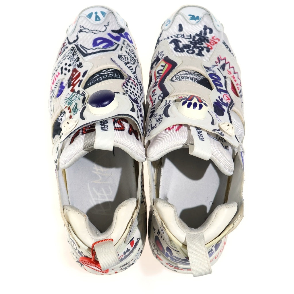 Reebok(リーボック) × VETEMENTS INSTAPUMP FURY DOODLE ローカットスニーカー マルチ US9/27cm