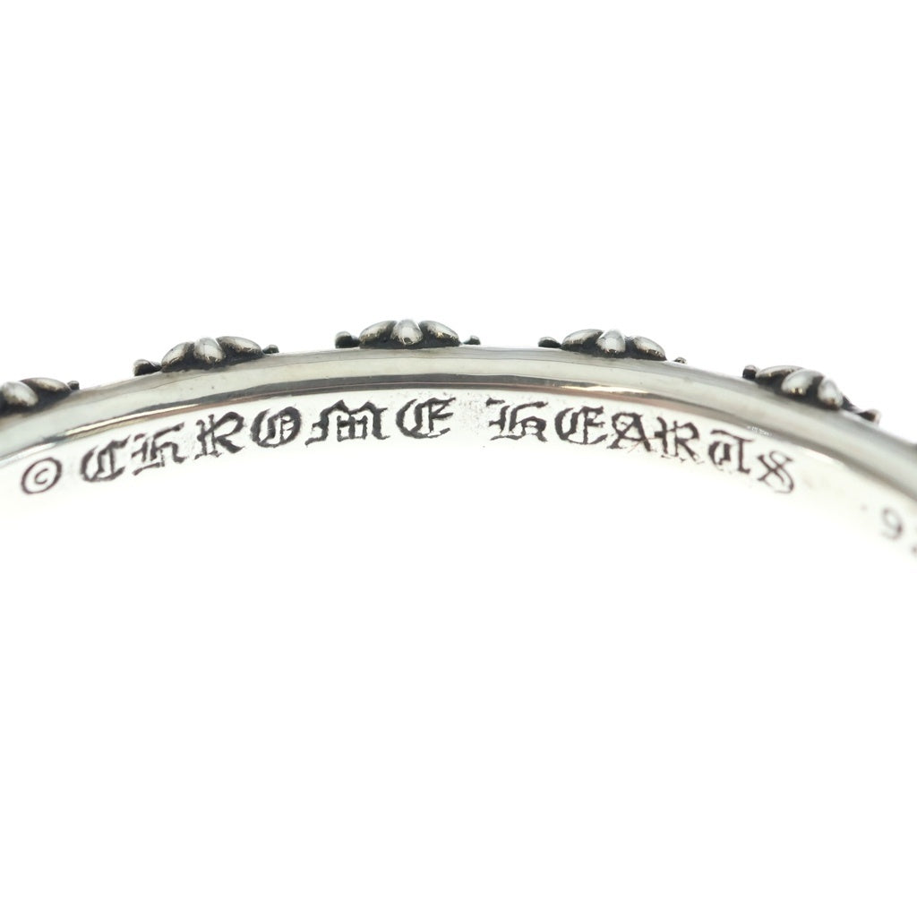 CHROME HEARTS(クロムハーツ) BANGLE CROSS クロスバンドバングル ブレスレット シルバー BCA124