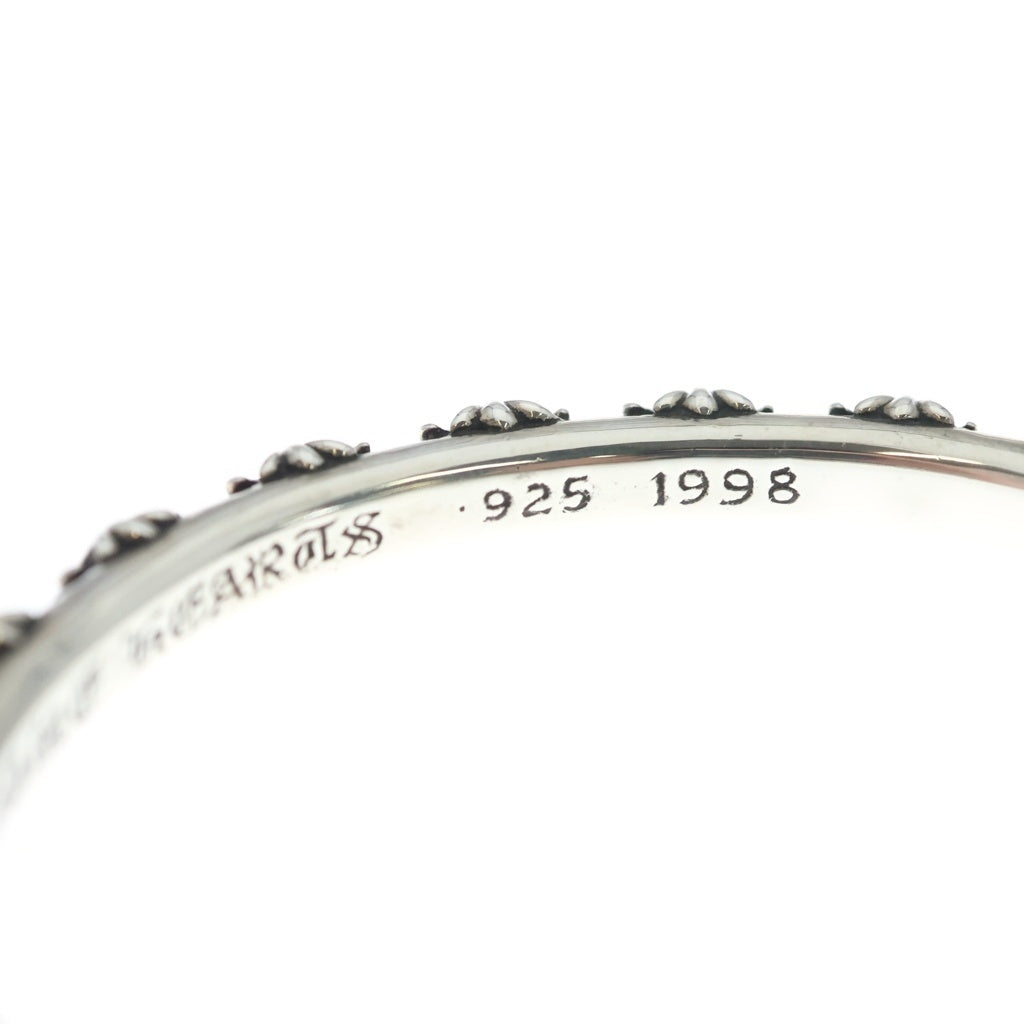 CHROME HEARTS(クロムハーツ) BANGLE CROSS クロスバンドバングル ブレスレット シルバー BCA124
