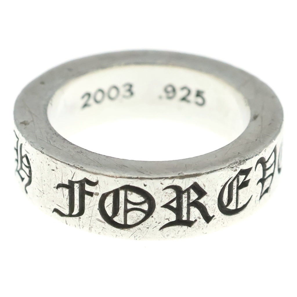 CHROME HEARTS(クロムハーツ) 6mm SPACER FOREVER 6mmスペーサーリング フォーエバーシルバーBCA337