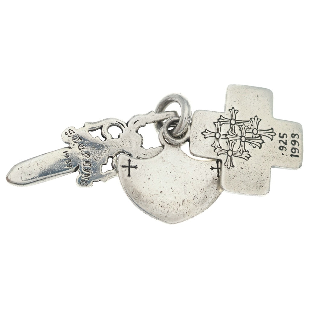 CHROME HEARTS(クロムハーツ) 3TRINKETS 3トリンケッツ ペンダントトップ シルバー BCA202