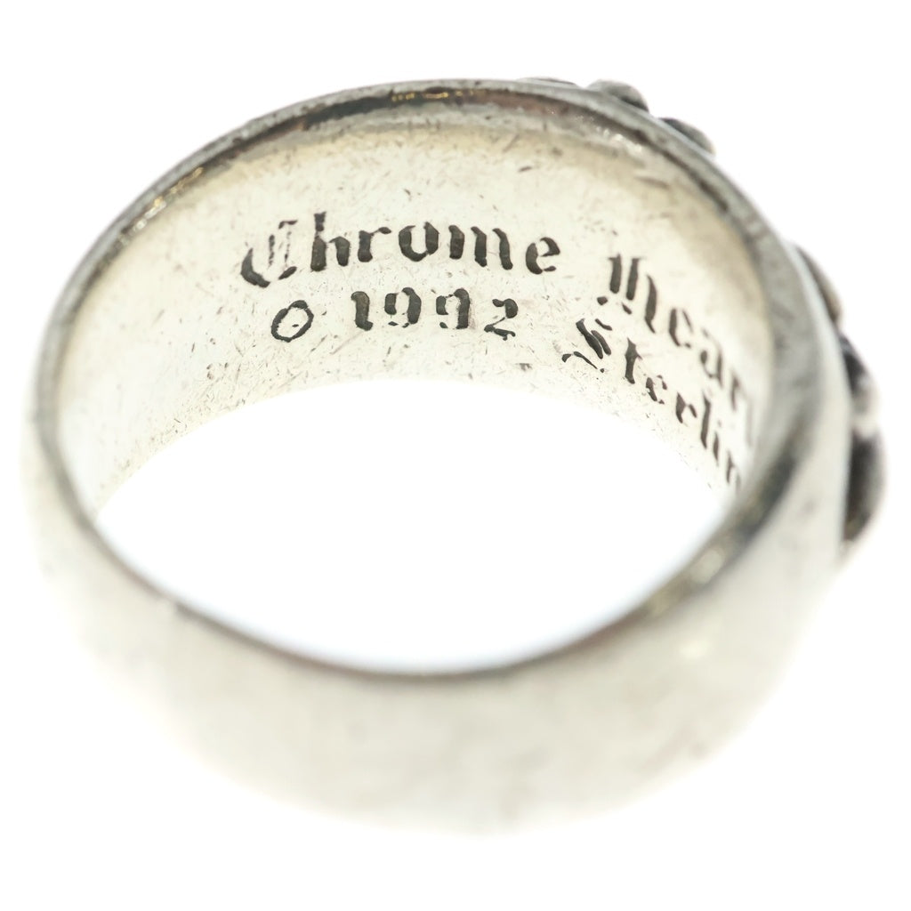 CHROME HEARTS(クロムハーツ) FLRL CRS フローラルクロス リング シルバー BCA346