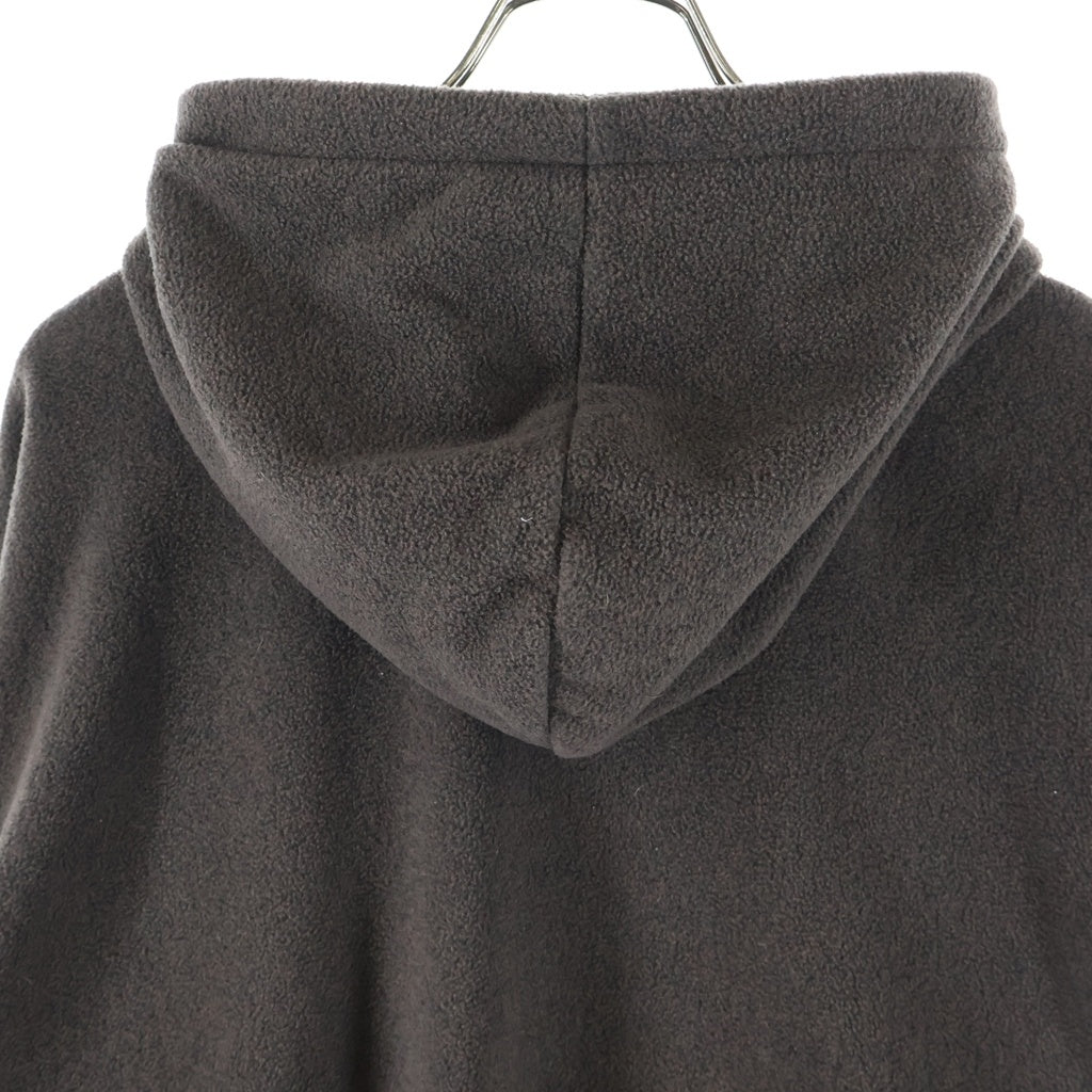 YEEZY(イージー) Zip Hoodie フリース ジップ アップ フーデッド パーカー ブラウン JC-03