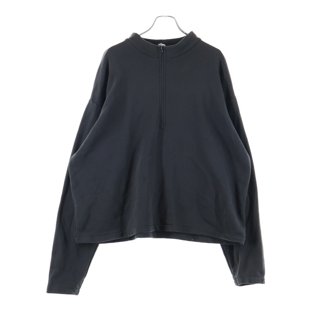 YEEZY(イージー) ハーフ ジップ スウェット シャツ グレー JC-02