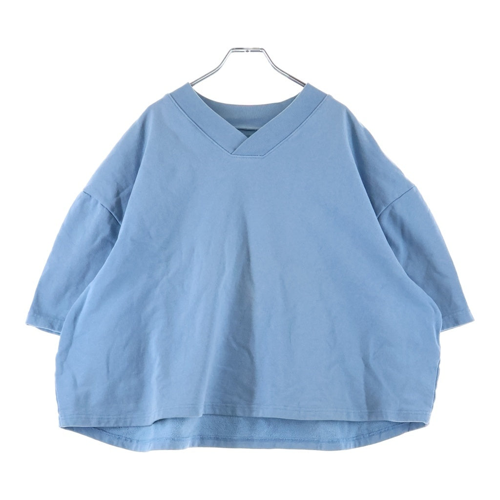 YEEZY(イージー) ×Dreke FREE HOOVER フリーフーバー ロゴ プリント 半袖 Tシャツ カットソー ブルー
