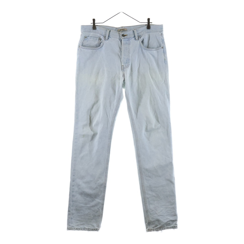 YEEZY GAP(イージーギャップ) season5 ボタンフライ ストレート デニム パンツ インディゴ