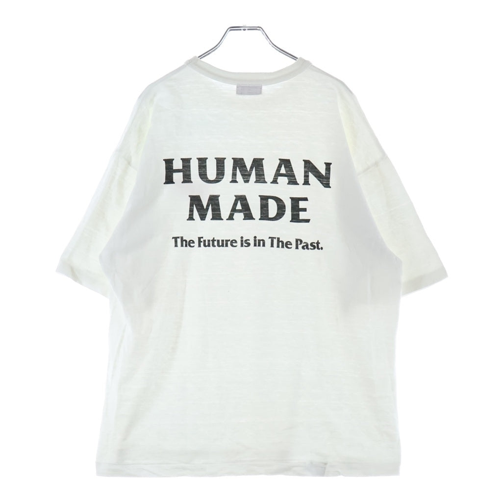HUMAN MADE(ヒューマンメイド) 26SS xRED WING GRAPHIC T-SHIRT ロゴ プリント 半袖 Tシャツ カットソー ホワイト XX30TE001